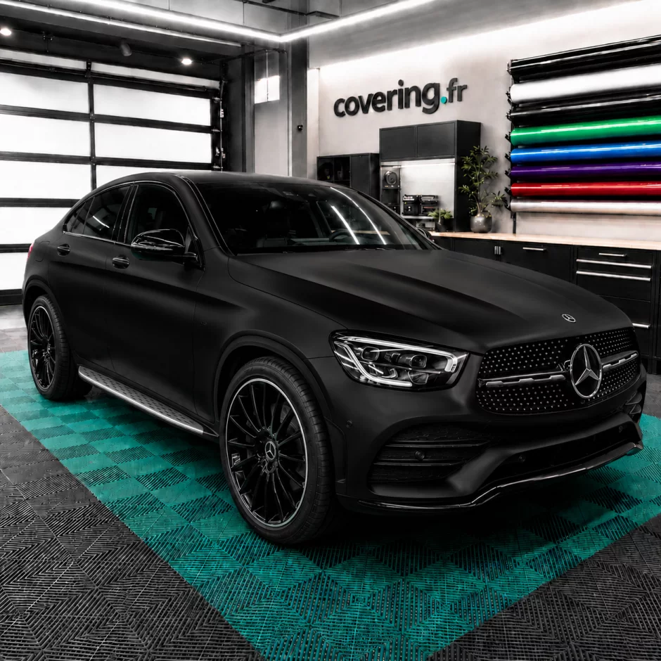 mercedes-glc-coupe-avant-3m-m12 Film covering noir mat - 3M M12