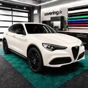 Film covering satin pearl white - Arlon 455