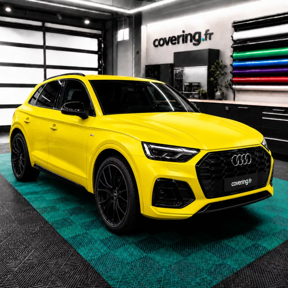 audi-q5-avant-3m-g15 Film covering jaune brillant - 3M G15