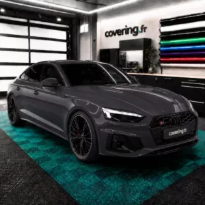 Film covering gloss charcoal metallic - Arlon 416
