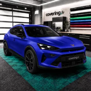 Film covering matte berry blue aluminium - Arlon 456