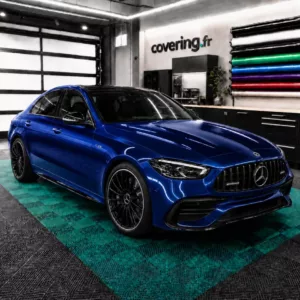 Film covering gloss stealth blue metallic - Arlon 433