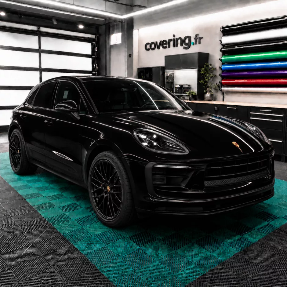 porsche-macan-avant-3m-g12 Film covering noir brillant - 3M G12