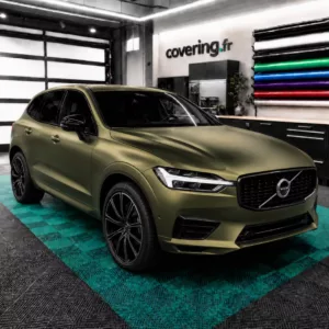 Film covering satin viper green metallic - Arlon 459